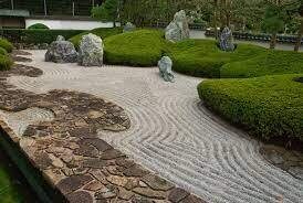 Un jardín zen, la moda actual
