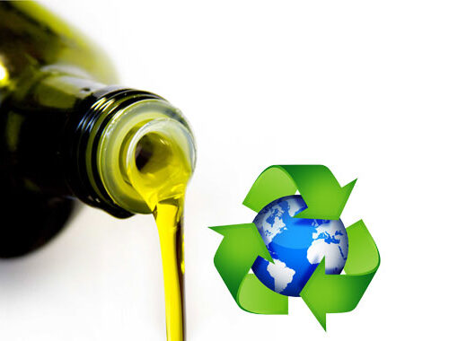 ¿Cómo se recicla el aceite usado?
